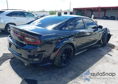 2021 Dodge Charger Scat Pack Widebody Rwd из США, поврежденный, VIN 2C3CDXGJ2MH584609